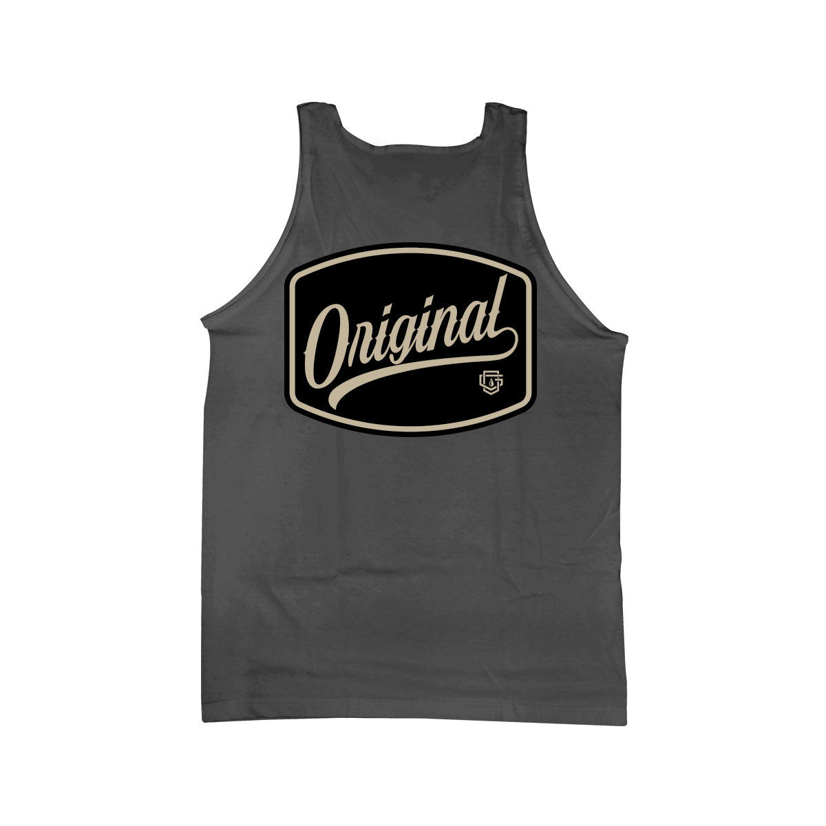 OG FAMILY - EMBLEM- CHARCOAL TANK TOP
