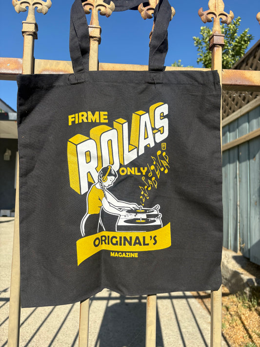 Firme Rolas Tote Bag- Originals Magazine