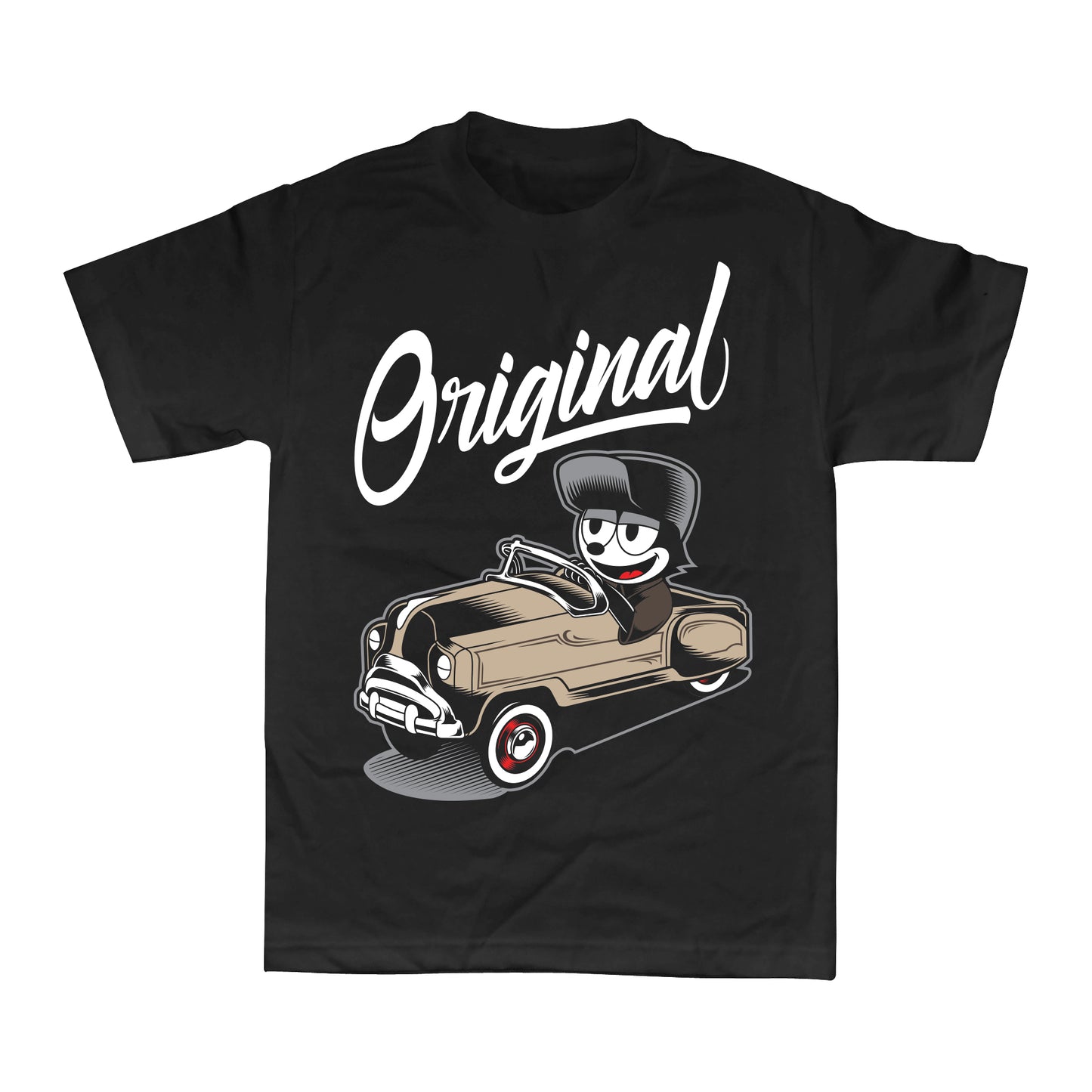 OG FAMILY - PEDAL CAT- YOUTH KIDS SIZE - BLACK