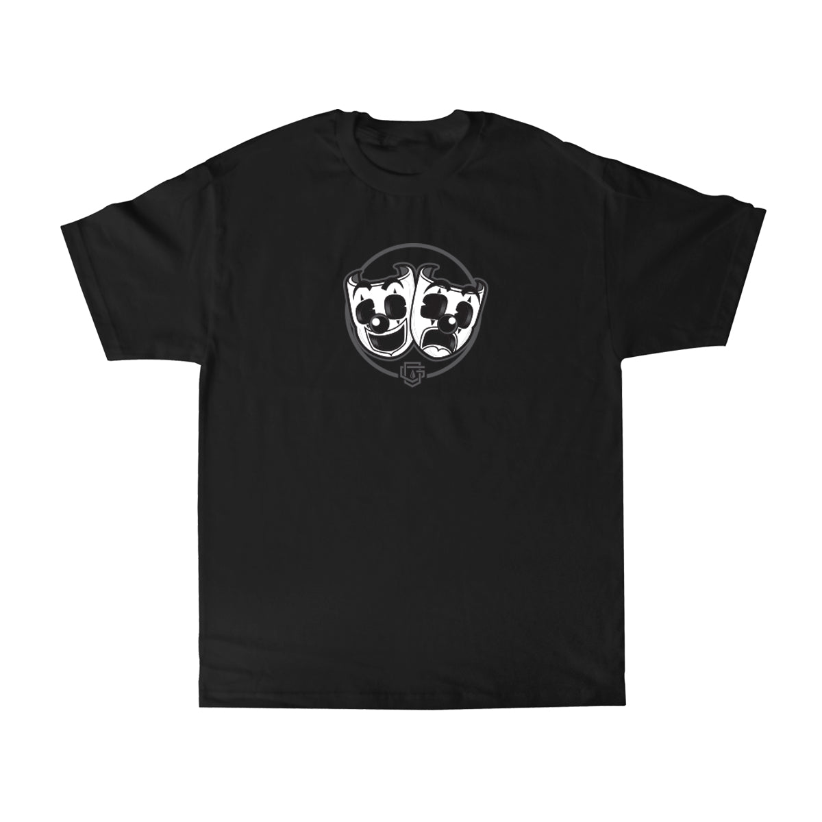 OG FAMILY - SMILES AND FROWNS- YOUTH KIDS SIZE - BLACK