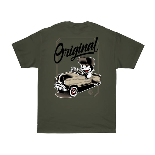 OG FAMILY : PEDAL CAT (OLIVE) image 0