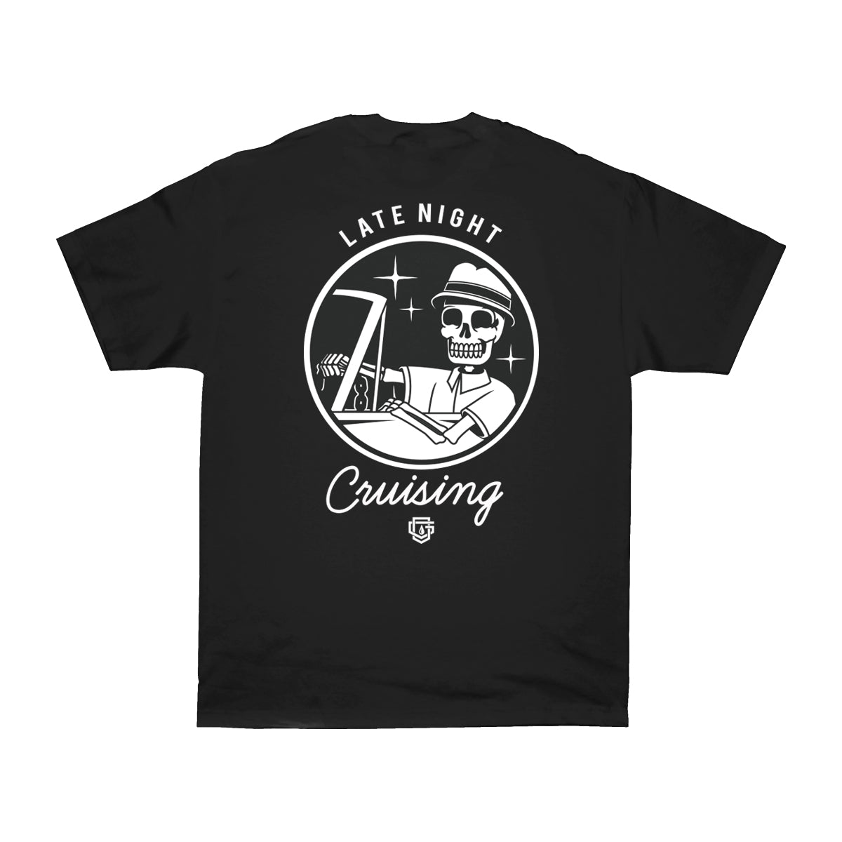 OG FAMILY: LATE NIGHT -  BLACK T-SHIRT image 0